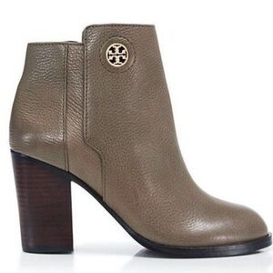 Tory Burch Junction Heeled Ankle Boot in Porcini Taupe | 7